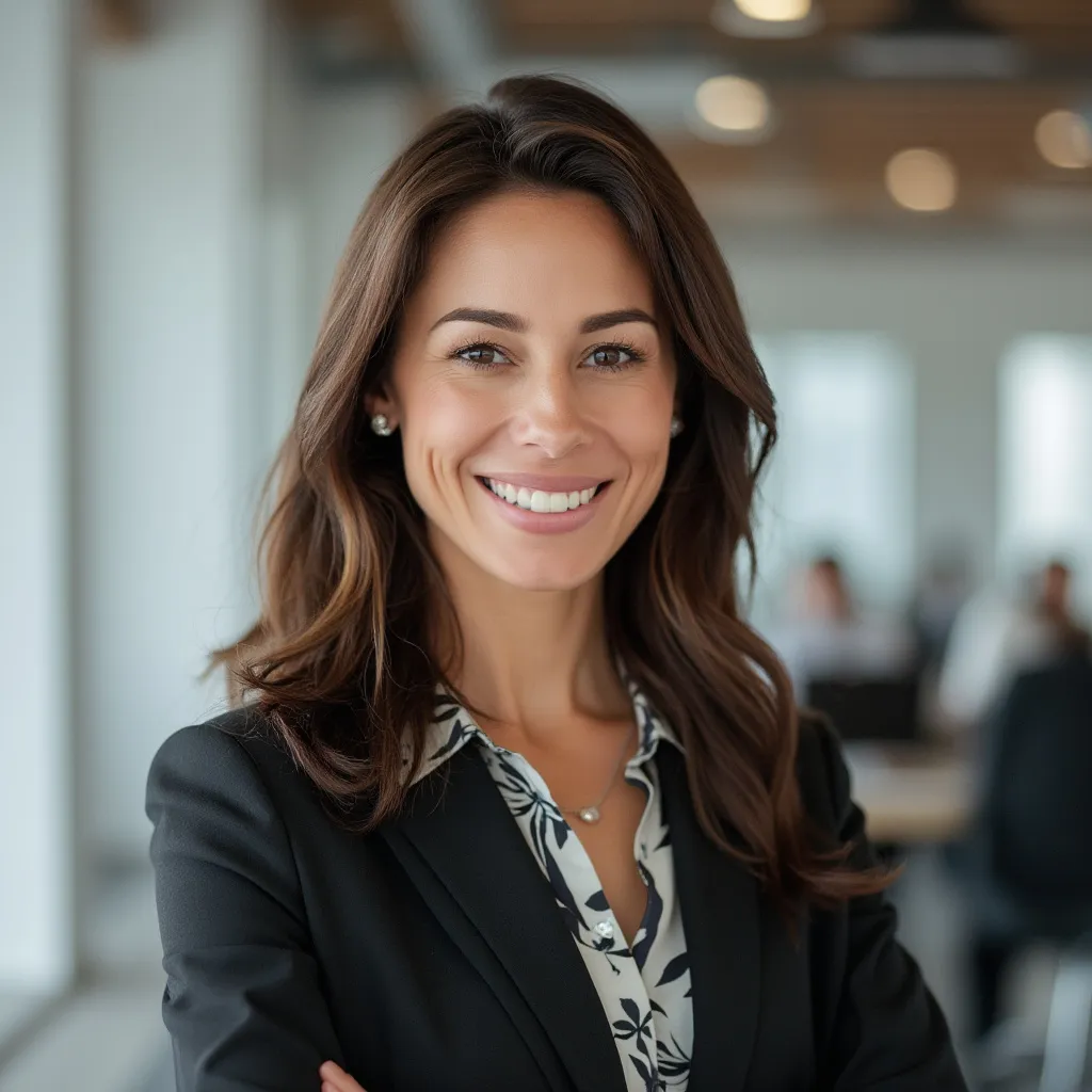 Portrait de Sophie Dubois, chef de projet IA